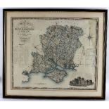 Greenwood (C & I)/Map of the County of Southampton/published 4th July 1829/and map of the County of