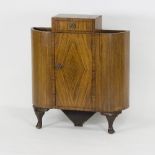 A mid-Century hallstand, possibly by Footman Bower, 70.