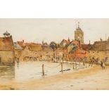 Arthur G Bell/Sandwich, Kent/signed/watercolour,