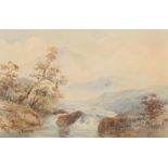 Copley Fielding (1787-1855)/Highland Landscape/signed/watercolour,