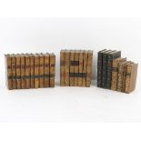 Poetry. 34 leather bound vols., including Pope, (Alexander). The Works, 10 vols., Dublin 1764. 12mo.