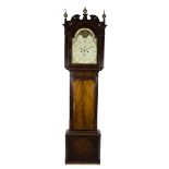 A North Country mahogany cased eight-day longcase clock,