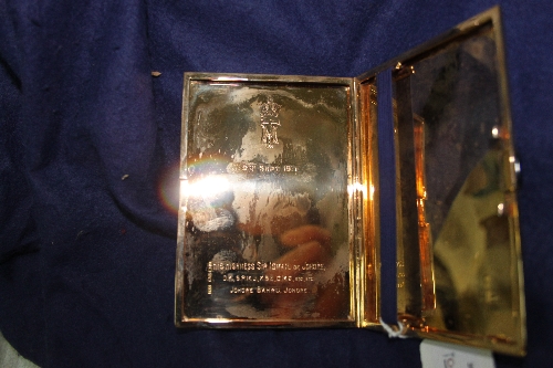 An 18ct gold cigarette case, maker G E G, - Image 3 of 4