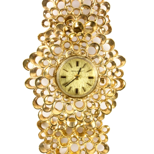A lady's 9ct gold cased wristwatch, 1960s,