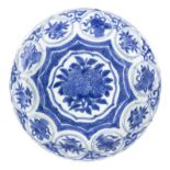 A Ming kraak saucer dish,