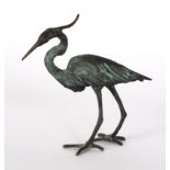 Michael Storey (British, born 1948)/Heron/bronze/signed,