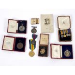 Leslie R A Regan, a small archive, War Medal 1914 1918, the Victory medal,