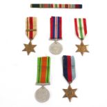 A group of World War II group to Frank Kingston comprising: The Defence Medal,