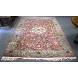 An Indian rug,