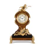 An Italian bracket clock of Louis XV design,