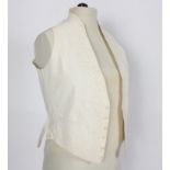 An 18th Century marriage waistcoat,