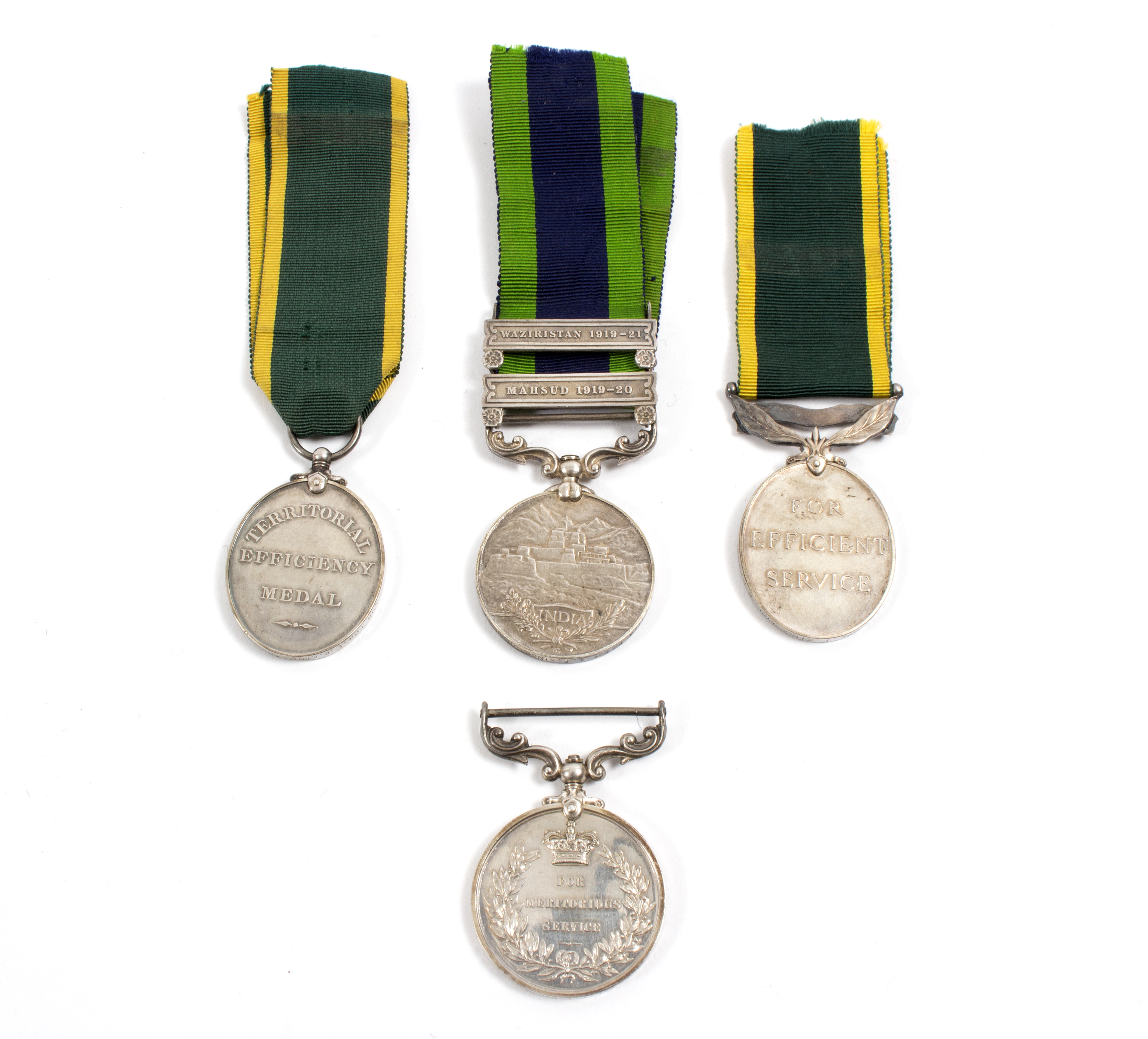 A group of medals to Lenard Frank Kingston;