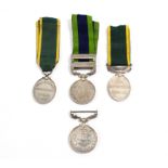 A group of medals to Lenard Frank Kingston;