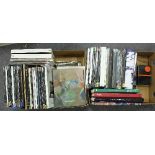 A quantity of art reference books and auction sale catalogues,