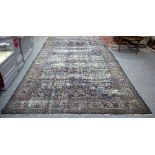 A large Meshed carpet, North East Persia, circa 1935, signed to one end,