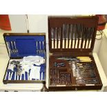 A canteen of silver plated flatware, Goldsmiths & Silversmiths' Co. Ltd.