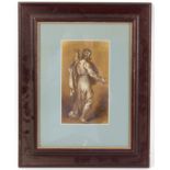 Manner of Ford Maddox Brown (British 1821-1893)/St John the Baptist/inscribed in pencil to sheet at