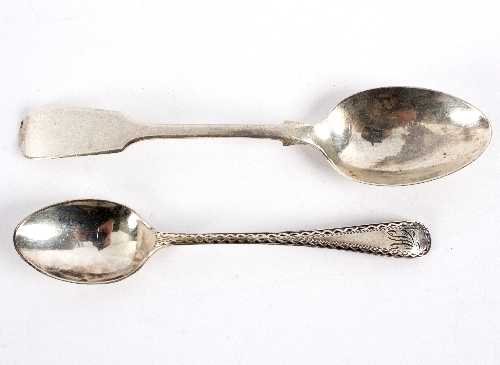 A set of twelve silver coffee spoons, WSS, Sheffield 1908, with bright cut decoration, - Image 2 of 3