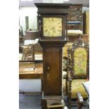 A 19th Century oak cased longcase clock, Webster, Salop,