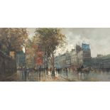 Nardini/Paris Street Scene/signed/oil on canvas,