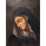 After Carlo Dolci/ Mater Dolorosa/oil on canvas,