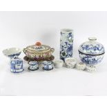 A quantity of decorative Chinese ceramics,