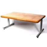 A large modern desk,