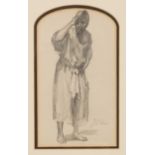 Augustus Edwin John OM RA (British 1878-1961)/Study of a Nubian Labourer/signed John/pencil,