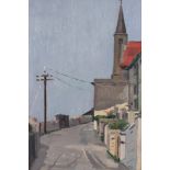 Clifford Hall (British 1904-1973)/Brixham, August Afternoon/initialled/oil on board,