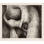 Henry Moore OM CH FBA (British 1898-1986)/Two Interlocking Forms/signed and numbered 37/100,