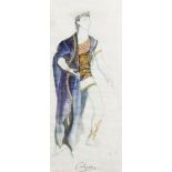 Leslie Hurry (British 1901-1978)/Costume Design for Calyphas,