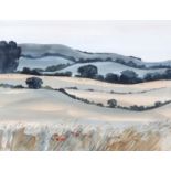 Robert Tavener (British 1920-2004)/Cotswold Landscape/signed/watercolour,