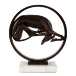 Sally Arnup (British 1920-2015)/Greyhound /limited edition IV/X/bronze,