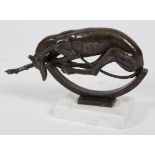 Sally Arnup (British 1920-2015)/Greyhound/limited edition III/X/bronze, 13.