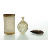 David White, a crystalline glaze vase, 13.