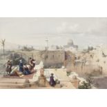 After David Roberts (1796-1864)/The Mosque of Omar, Shewing the Site of the Temple/lithograph,