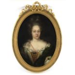 18th Century German School/Portrait of an Elegant Lady/half-length,