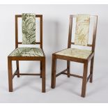 A pair of 20th Century Chinese side chairs,