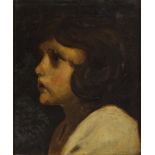 Early 19th Century English School/ After Reynolds/Bust Portrait of Young Samuel,