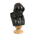 An Italian patinated bronze bust of Homer, attributed to the the Chiurazzi foundry Naples,