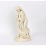 A Copeland Parian figure, Early Struggles,