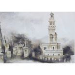 Michael Taylor/Lansdown Tower, Bath/signed and dated '82/watercolour, 25cm x 36.