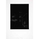 Joseph Beuys. Tafel I, II [und] III.Drei Serigraphien. 1980. 85,5 : 60,7 cm. Signiert. Je eins von