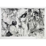 Lovis Corinth. Antike Legenden.Zwölf Radierungen. 1919/1920. Ca. 25 : 34 cm (45 : 58 cm).