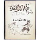 Lovis Corinth. Das ABC in Bildern.25 Lithographien. 1917. 46,0 : 37,0 cm. Exemplar 72/125, laut