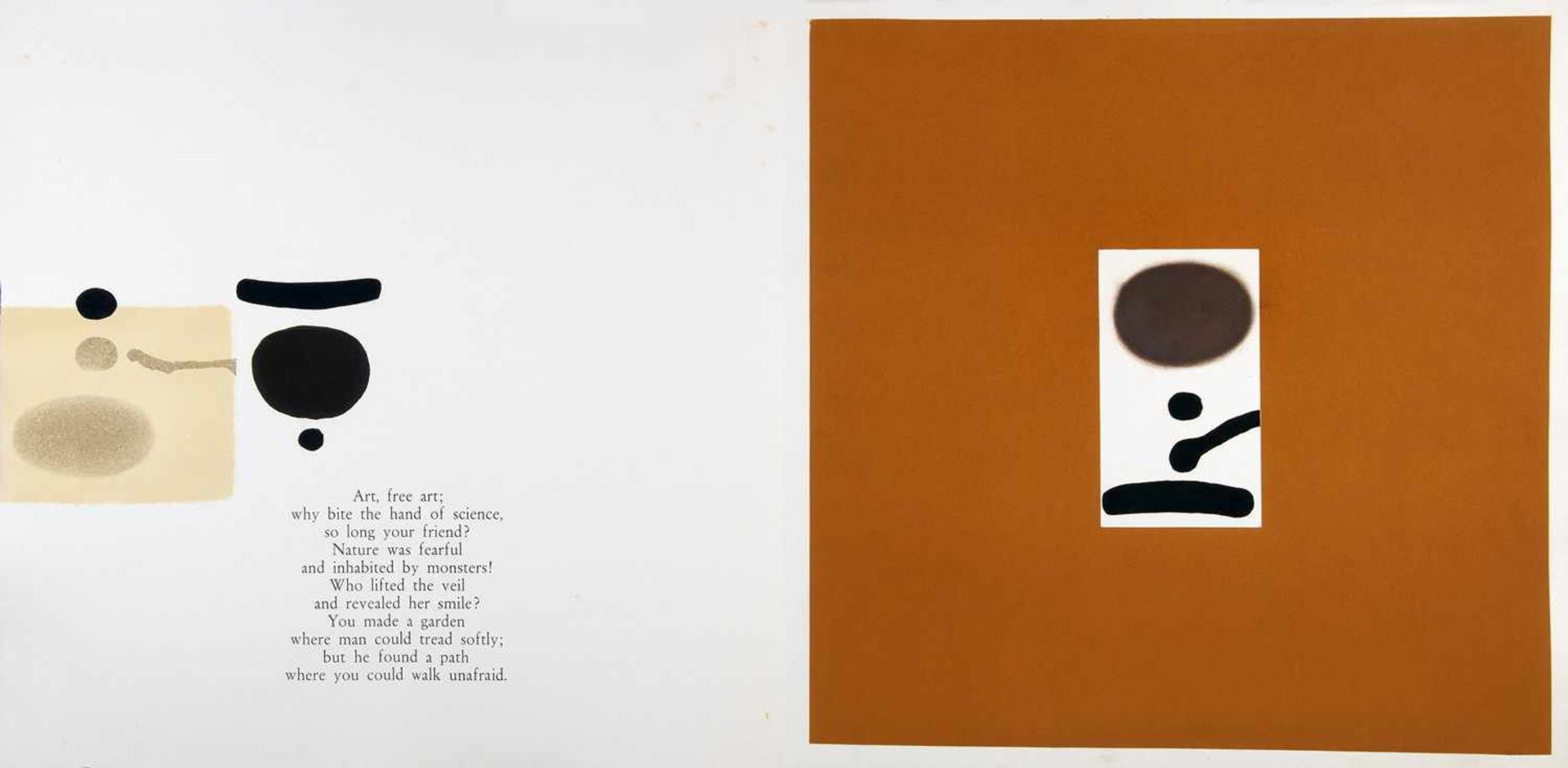 Victor Pasmore. The Dance of Man. La Danca delluomo.In Modern Times. Questions without an answer. - Image 2 of 2