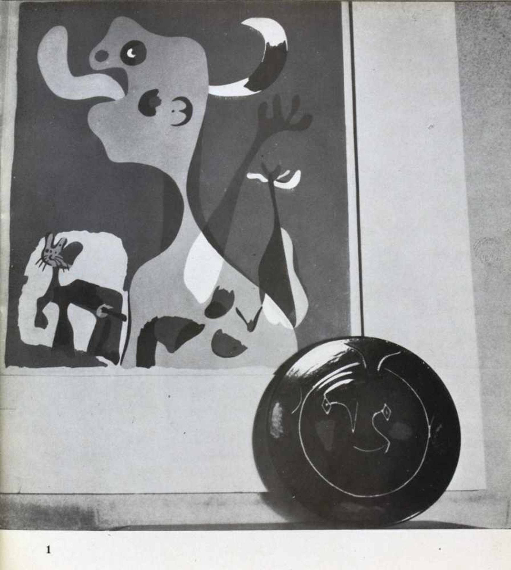 Arte fantastico. Texto de Antonio Saura. Madrid, Libreria Clan, Espoz y Mina [1953]. Mit 14 - Image 2 of 2