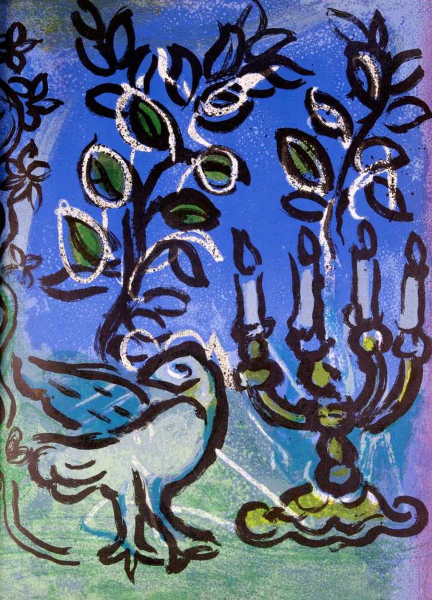 Marc Chagall - Glasmalereien für Jerusalem.  Die Keramiken und Skulpturen von Chagall. Monte - Image 3 of 3