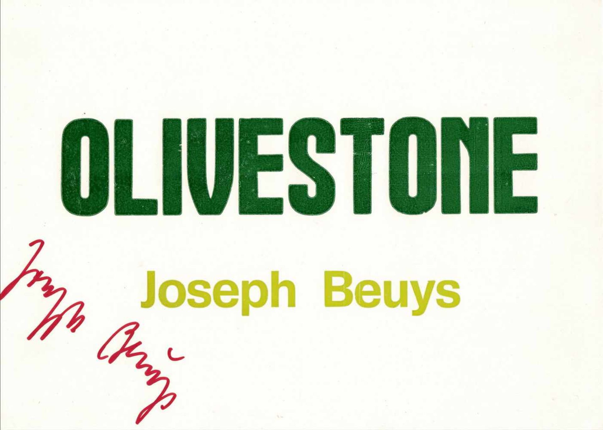 Joseph Beuys. 19 Postkarten, 19691985. Meist ca. 16 : 10 cm, vier 15 : 21 cm. Alle signiert. I. - Image 4 of 6