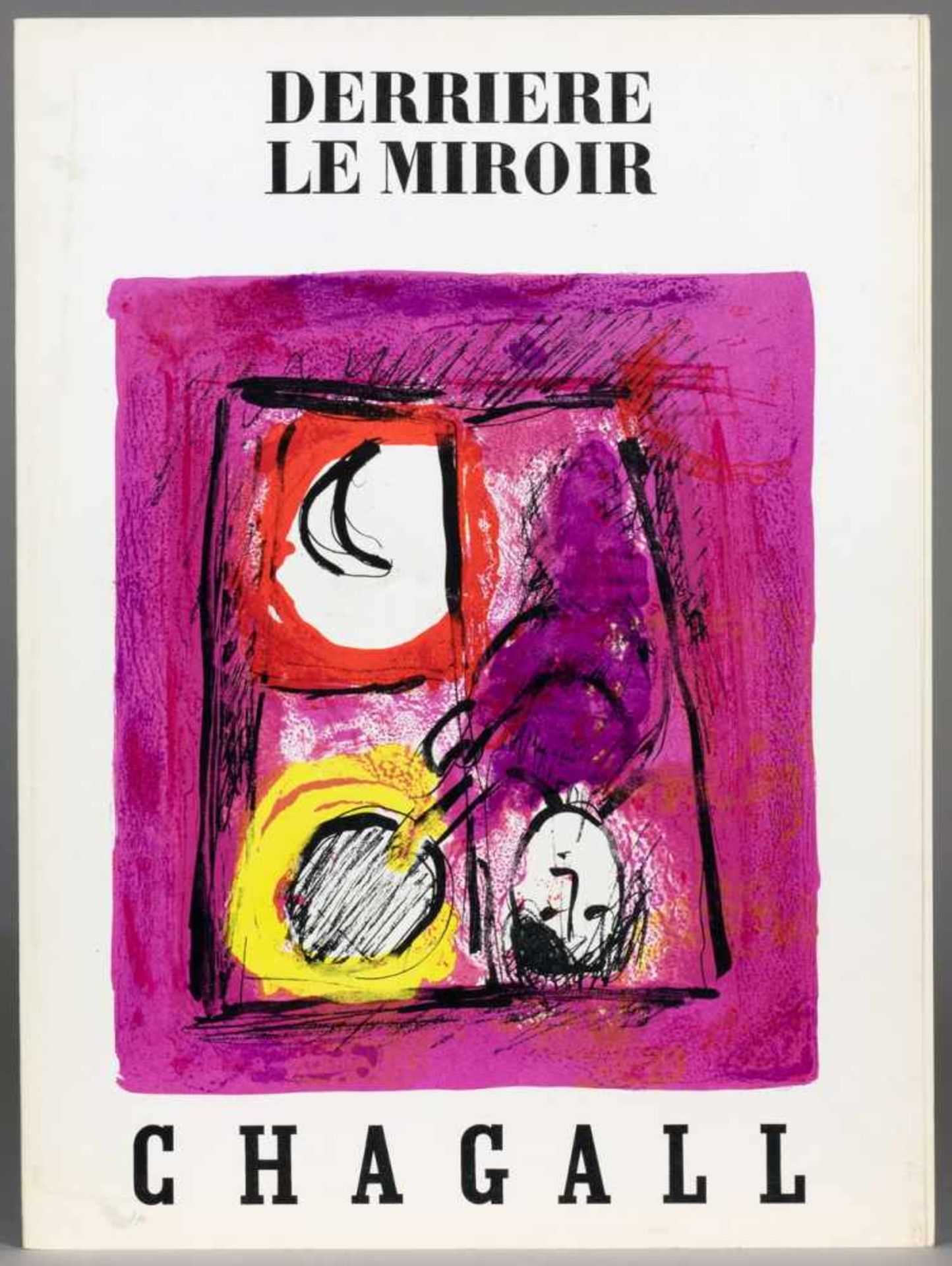 Marc Chagall. Zwei Hefte der Reihe »Derriere le miroir«. Paris, Maeght 1957 und 1981. Mit zusammen - Image 2 of 3